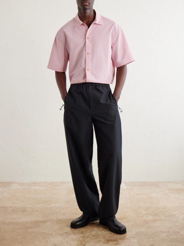 Straight-Leg Shell Trousers - OU