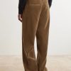Wide-Leg Cotton-Corduroy Trousers - BK