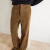 Wide-Leg Cotton-Corduroy Trousers - CU