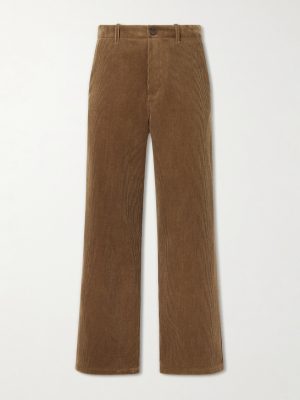 Wide-Leg Cotton-Corduroy Trousers Wide-Leg Cotton-Corduroy Trousers