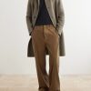 Wide-Leg Cotton-Corduroy Trousers - OU