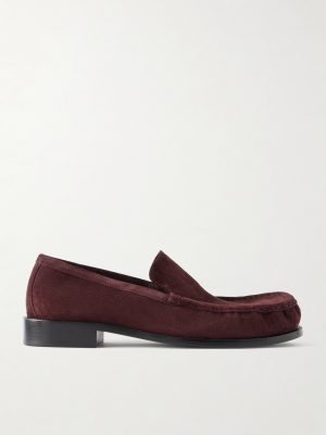 Suede Loafers