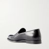 Evening Glossed Leather Loafer - BK Evening Glossed Leather Loafer - BK