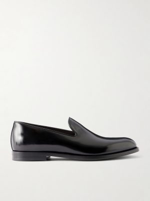 Evening Glossed Leather Loafer Evening Glossed Leather Loafer