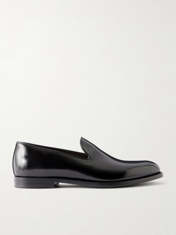 Evening Glossed Leather Loafer Evening Glossed Leather Loafer