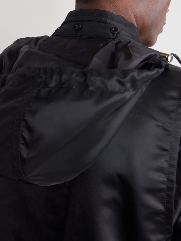 Grain De Poudre and Shell Hooded Blazer - E3 Grain De Poudre and Shell Hooded Blazer - E3