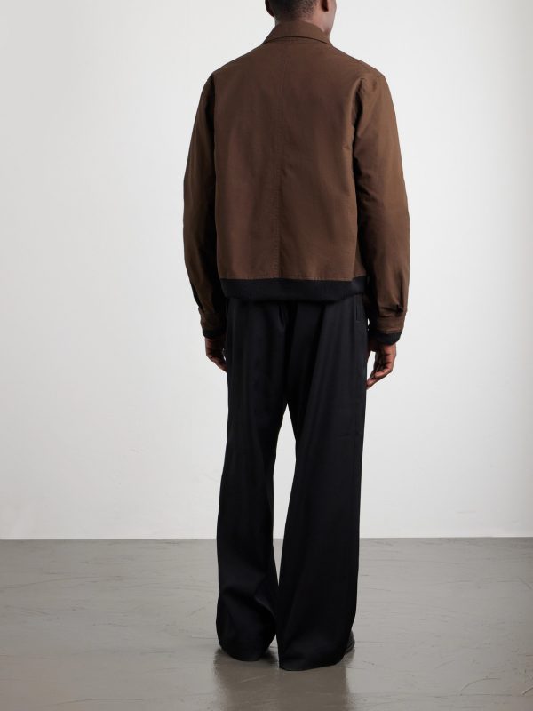 Reversible Nylon Bomber Jacket - BK Reversible Nylon Bomber Jacket - BK
