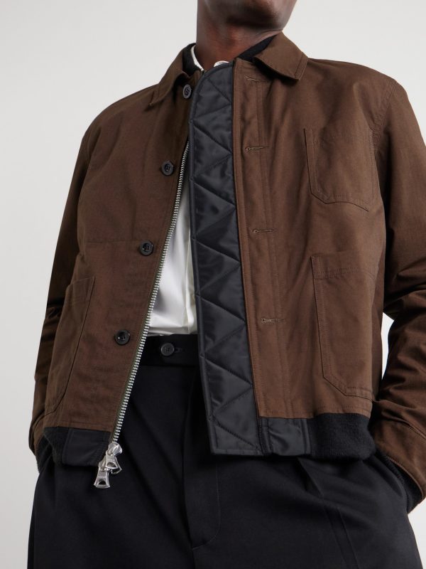 Reversible Nylon Bomber Jacket - CU Reversible Nylon Bomber Jacket - CU
