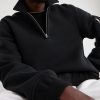 Cotton-Blend Half-Zip Sweater - CU Cotton-Blend Half-Zip Sweater - CU