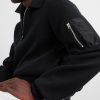 Cotton-Blend Half-Zip Sweater - E1 Cotton-Blend Half-Zip Sweater - E1