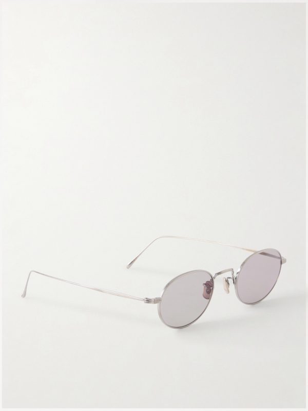 + Eyevan Round-Frame Titanium Sunglasses - FR + Eyevan Round-Frame Titanium Sunglasses - FR