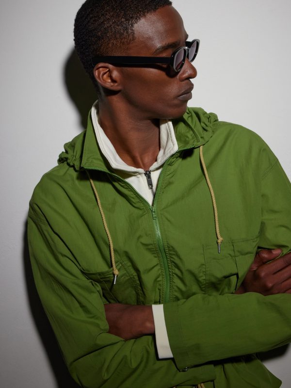 + Eyevan D-Frame Acetate Sunglasses - BK + Eyevan D-Frame Acetate Sunglasses - BK