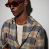 + Eyevan D-Frame Acetate Sunglasses - BK + Eyevan D-Frame Acetate Sunglasses - BK