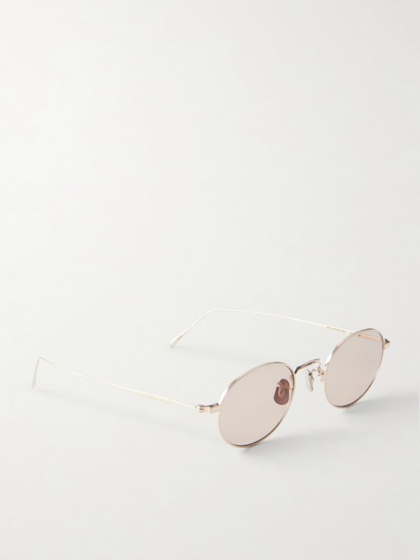 + Eyevan Round-Frame Titanium Sunglasses - FR + Eyevan Round-Frame Titanium Sunglasses - FR