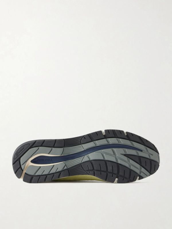 991v2 Suede-Trimmed Mesh Sneakers - E1