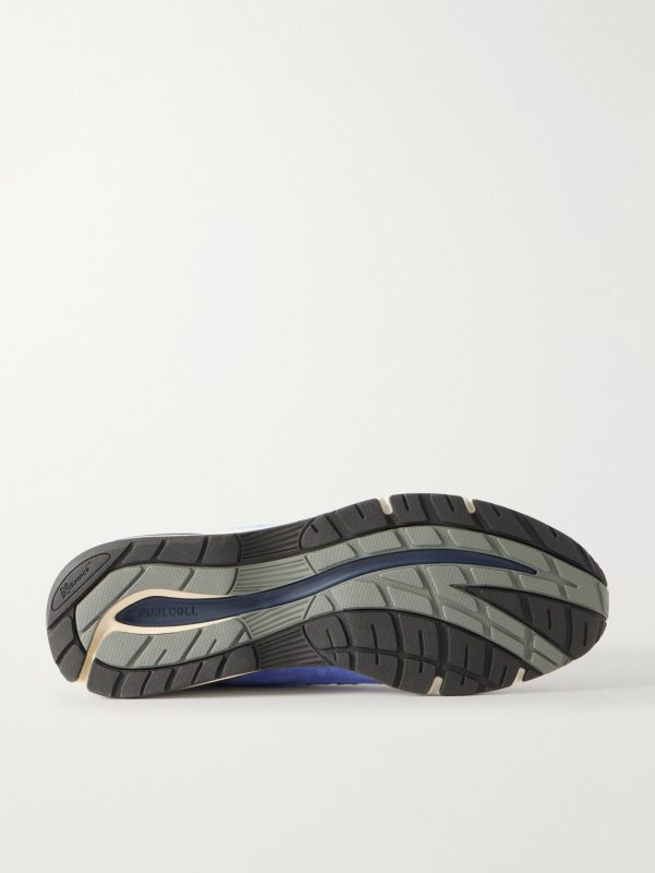 991v2 Suede-Trimmed Mesh Sneakers - E1