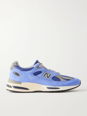 991v2 Suede-Trimmed Mesh Sneakers 991v2 Suede-Trimmed Mesh Sneakers