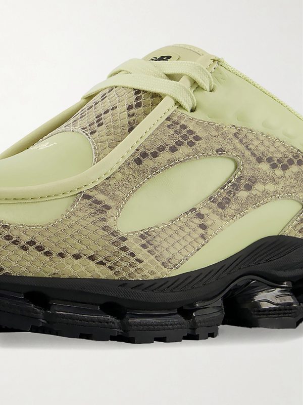 1890 Snake-Effect Leather Sneakers - CU