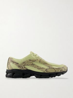 1890 Snake-Effect Leather Sneakers 1890 Snake-Effect Leather Sneakers
