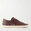 Super-Star Distressed Full-Grain Leather Sneakers