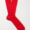 No 2 Ribbed Cashmere-Blend Socks No 2 Ribbed Cashmere-Blend Socks