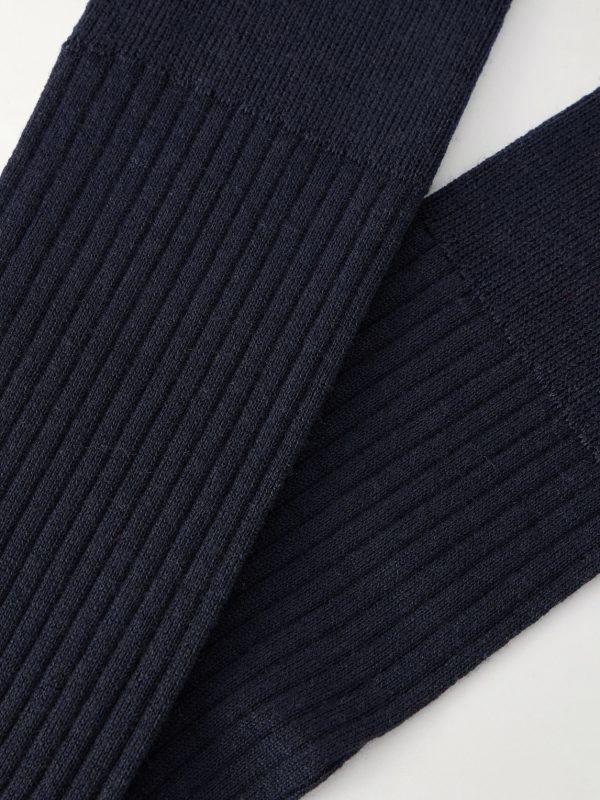 Set of Five Wool-Blend Socks - CU