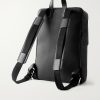 Leather Military Backpack - BK
