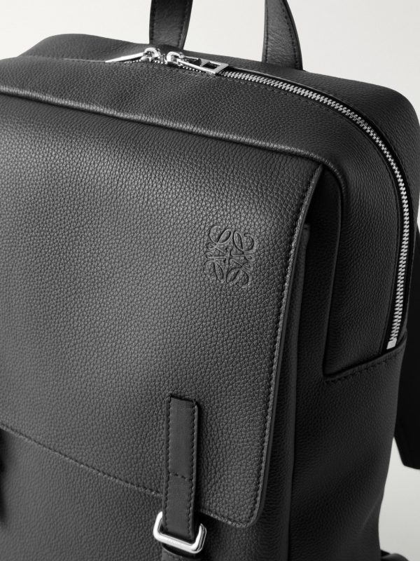 Leather Military Backpack - CU
