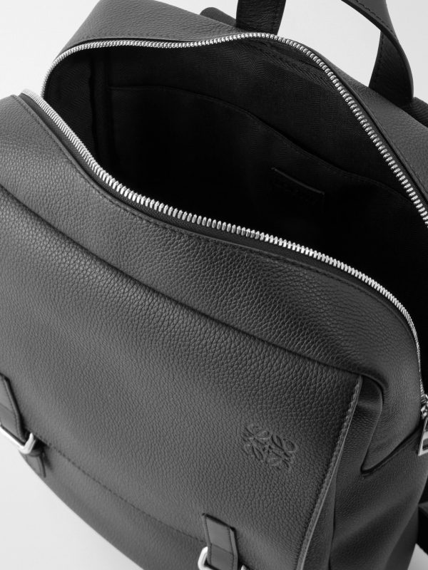 Leather Military Backpack - E1