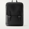 Leather Military Backpack