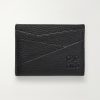 Puzzle Edge Anagram-Debossed Leather Cardholder