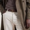 2.8cm Leather Belt - OU 2.8cm Leather Belt - OU