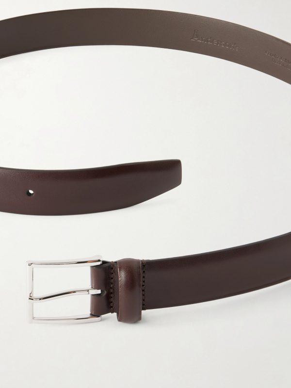4cm Calf Leather Belt - E1