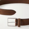 3cm Suede Leather Belt - E1