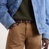 3cm Suede Leather Belt - OU