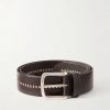3cm Stud-Embellished Leather Belt 3cm Stud-Embellished Leather Belt