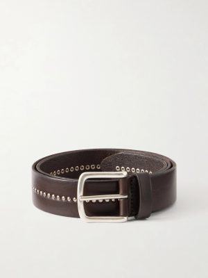 3cm Stud-Embellished Leather Belt 3cm Stud-Embellished Leather Belt