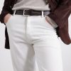 3cm Stud-Embellished Leather Belt - OU 3cm Stud-Embellished Leather Belt - OU