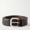 3cm Woven Leather Belt 3cm Woven Leather Belt