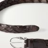 3cm Woven Leather Belt - CU 3cm Woven Leather Belt - CU