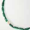 14-Karat Gold Agate Beaded Bracelet - CU 14-Karat Gold Agate Beaded Bracelet - CU
