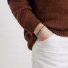 14-Karat Gold Agate Beaded Bracelet - OU 14-Karat Gold Agate Beaded Bracelet - OU