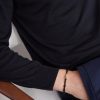 14-Karat Gold Agate Beaded Bracelet - OU