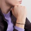 14-Karat Gold Agate Beaded Bracelet - OU