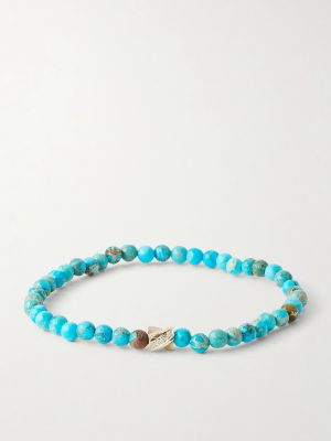 14-Karat Gold Ruby and Sapphire Bracelet