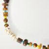 14-Karat Gold Tiger Eye Beaded Bracelet - CU 14-Karat Gold Tiger Eye Beaded Bracelet - CU