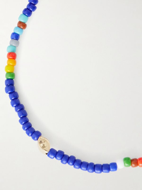14-Karat Gold Beaded Bracelet - CU