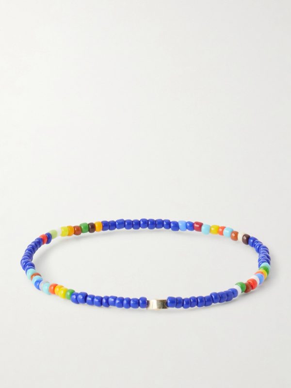 14-Karat Gold Beaded Bracelet