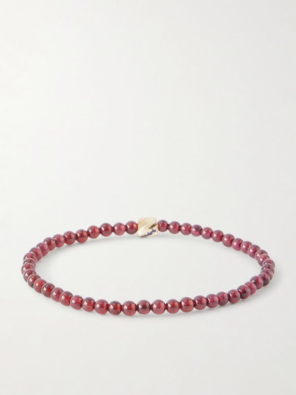 14-Karat Gold Ruby and Sapphire Bracelet - BK 14-Karat Gold Ruby and Sapphire Bracelet - BK