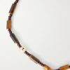 14-Karat Gold Tiger's Eye Beaded Bracelet - CU 14-Karat Gold Tiger's Eye Beaded Bracelet - CU